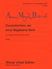 Bach Clavierbuchlein Of Anna Magdalena Bach Sheet Music Songbook