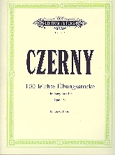 Czerny 100 Easy Progressive Pieces Without Octaves Sheet Music Songbook