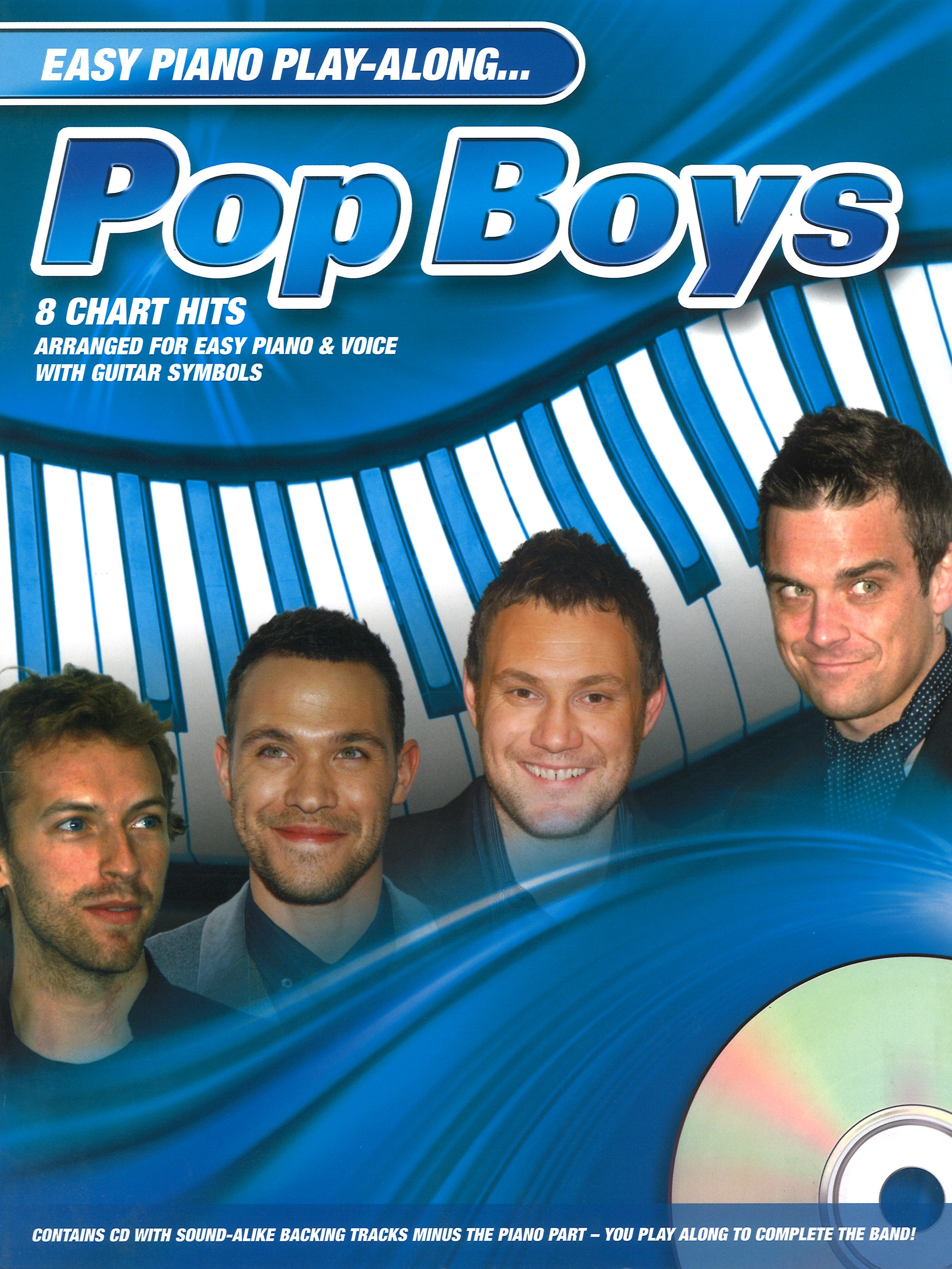 Easy Piano Play Along Pop Boys Sheet Music Songbook