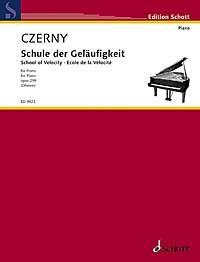 Czerny School Of Velocity Op299 Piano Sheet Music Songbook