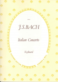 Bach Italian Concerto Piano Sheet Music Songbook