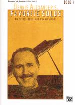 Dennis Alexanders Favorite Solos Book 1 Piano Sheet Music Songbook