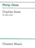 Philip Glass Orphee Suite For Piano Sheet Music Songbook
