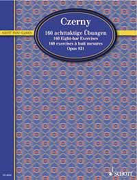 Czerny 160 8-bar Exercises Op821 Piano Sheet Music Songbook