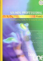 Sounds Professional Piano Book 1 + Cd Sheet Music Songbook