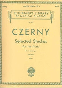 Czerny Selected Studies Book 1 Sheet Music Songbook