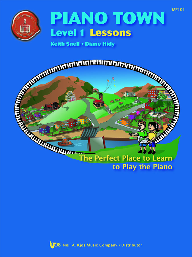 Piano Town Lessons Snell/hidy Level 1 Sheet Music Songbook