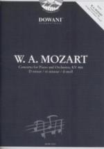 Mozart Concerto K466 Dmin 2pf/cd Dowani Sheet Music Songbook