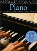 Absolute Beginners Piano Book & Cd Sheet Music Songbook