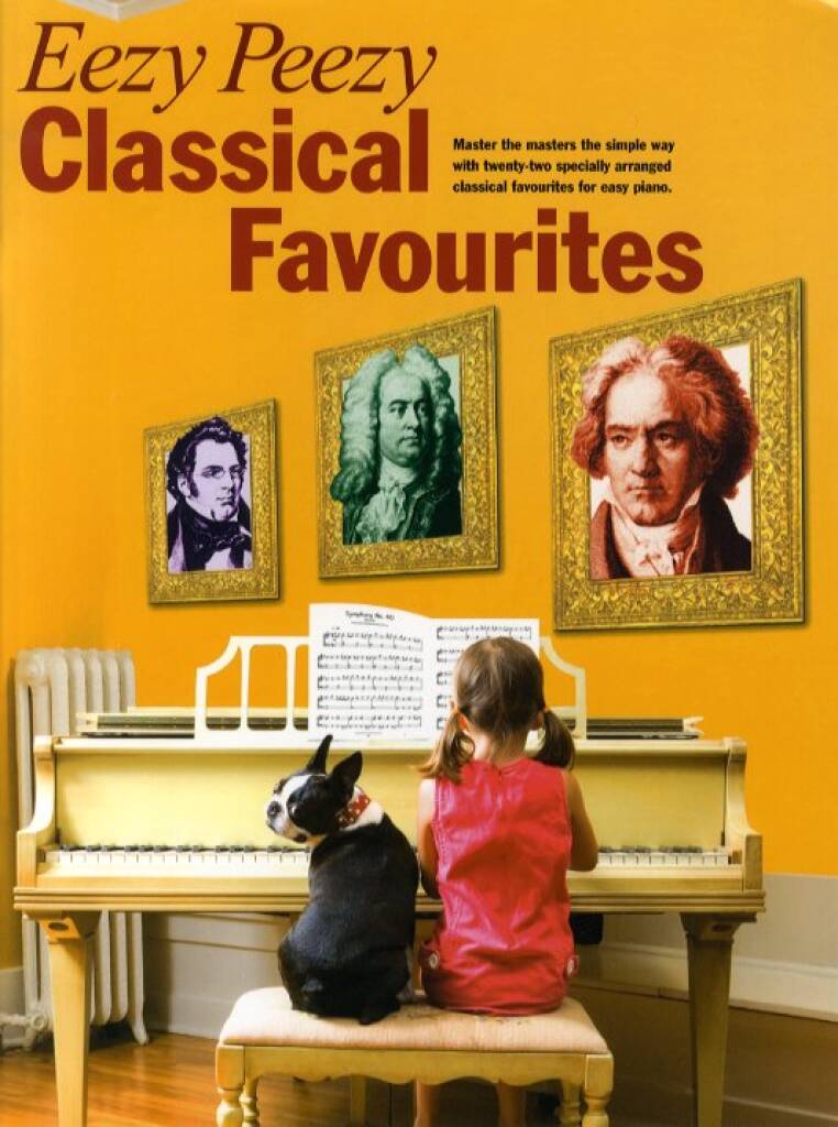 Eezy Peezy Classical Favourites Piano Sheet Music Songbook