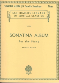 Sonatina Album 15 Favorite Sonatinas Piano Sheet Music Songbook