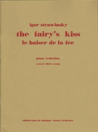 Stravinsky Fairys Kiss Piano Reduction Sheet Music Songbook