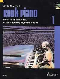 Rock Piano Moser Book 1 + Cd (in German) Sheet Music Songbook