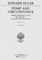 Elgar Pomp & Circumstance Op39 No 1 Prostakoff Pf Sheet Music Songbook