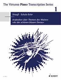 Strauss Arabesques Schulz-evler Virtuoso Trans 1 Sheet Music Songbook
