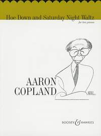 Copland Hoe Down / Saturday Night Waltz Pf Duet Sheet Music Songbook