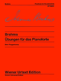 Brahms Exercises (51) Piano Sheet Music Songbook