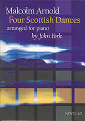 Arnold Four Scottish Dances Op59 York Piano Sheet Music Songbook