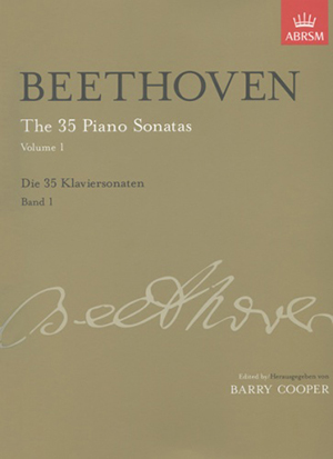 Beethoven Piano Sonatas (35) Vol 1 Cooper Sheet Music Songbook