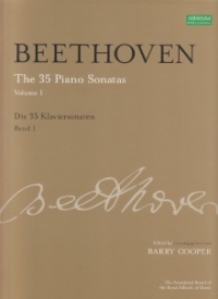 Beethoven Piano Sonatas (35) 3 Volume Box Set Sheet Music Songbook