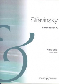 Stravinsky Serenade A Piano Ed Albert Spalding Sheet Music Songbook