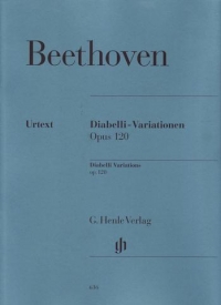 Beethoven Diabelli Variations Op120 Piano Sheet Music Songbook