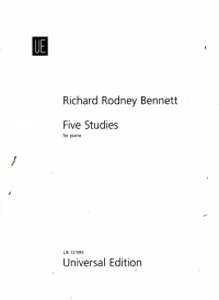 Bennett 5 Studies Piano Sheet Music Songbook