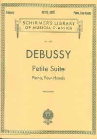 Debussy Petite Suite Piano Duet Sheet Music Songbook