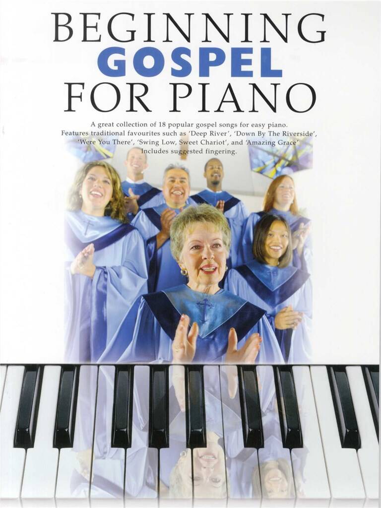 Beginning Gospel For Piano Sheet Music Songbook