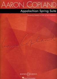 Copland Appalachian Spring Suite Solo Piano Sheet Music Songbook