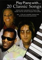 Play Piano With 20 Classic Songs Book/3 Cds Sheet Music Songbook