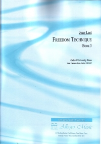 Last Freedom Technique Book 3 Piano Sheet Music Songbook