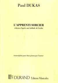 Dukas Sorcerers Apprentice 2 Pianos Sheet Music Songbook