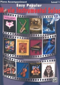 Easy Popular Movie Instrumental Solos Piano Accomp Sheet Music Songbook