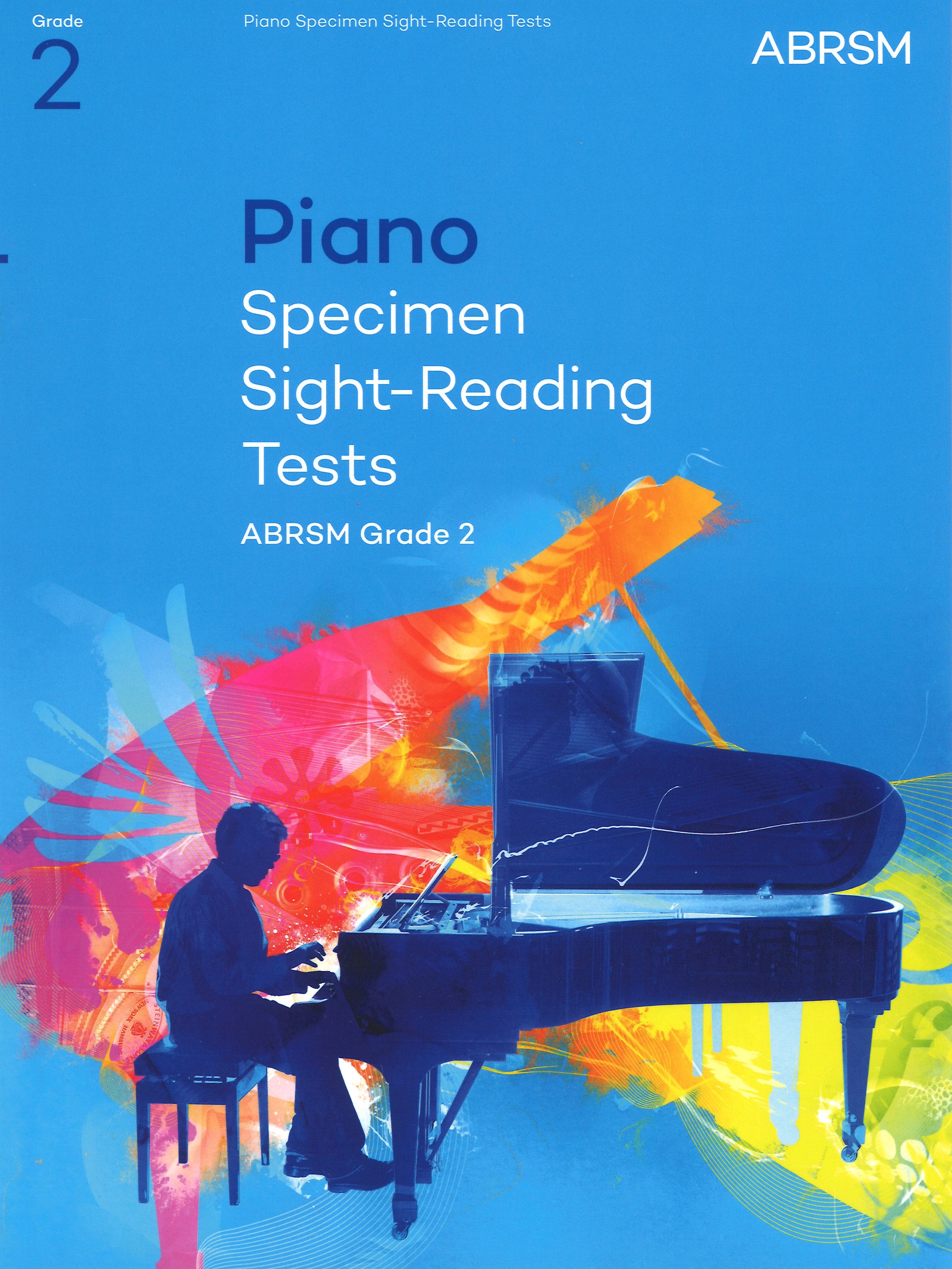 Piano Sight Reading Tests From 2009 Grade 2 Abrsm Sheet Music Songbook