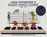 Thompson Easiest Piano Course Part 2 Book/audio Sheet Music Songbook