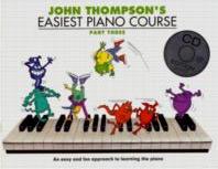Thompson Easiest Piano Course Part 3 Book/cd Sheet Music Songbook