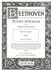Beethoven Sonata Op13 Cmin (pathetique) Piano Sheet Music Songbook