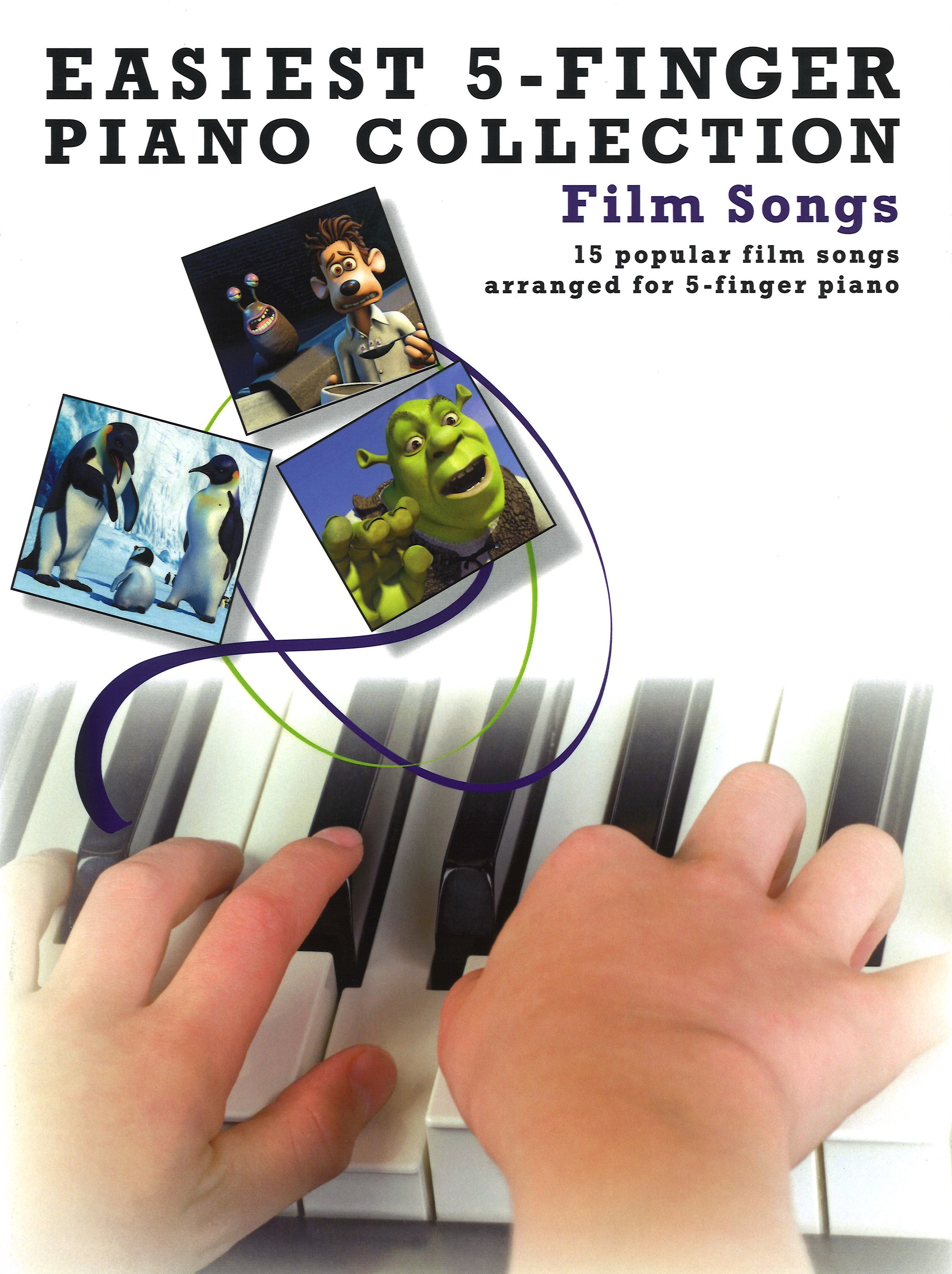 Easiest 5 Finger Piano Collection Film Songs Sheet Music Songbook