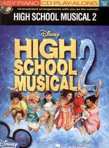 Easy Piano Cd Play Along 19 High School Musical 2 Sheet Music Songbook
