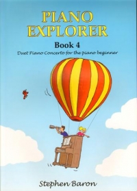 Piano Explorer Book 4 Baron Piano Concerto Duets Sheet Music Songbook