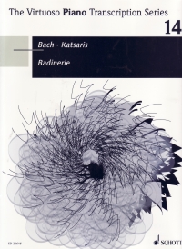 Bach Badinerie Katsaris Virtuoso Piano Transc 14 Sheet Music Songbook