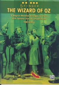 5 Finger Wizard Of Oz Gerou Piano Sheet Music Songbook