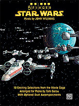 5 Finger Star Wars Williams/gerou Piano Sheet Music Songbook