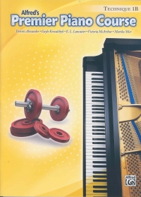 Alfred Premier Piano Course Technique Book 1b Sheet Music Songbook