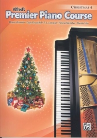 Alfred Premier Piano Course Christmas 4 Sheet Music Songbook