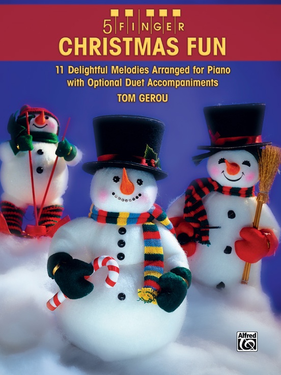 5 Finger Christmas Fun Piano Sheet Music Songbook
