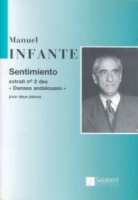 Infante Danses Andalouses No 2 Sentimiento 2 Piano Sheet Music Songbook