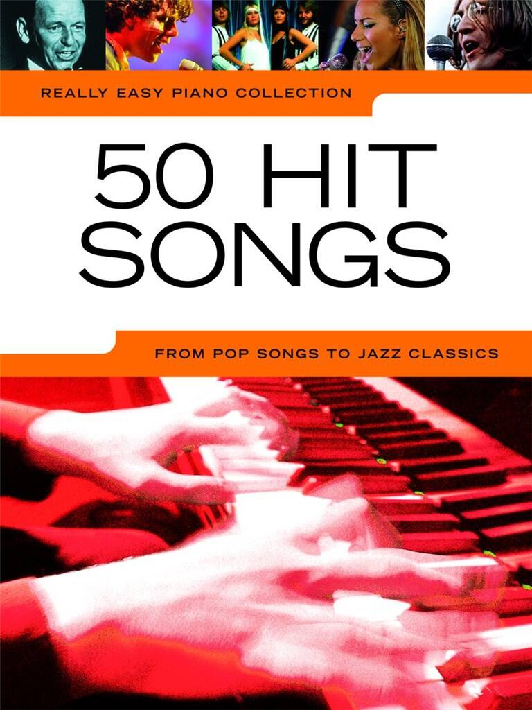 Really Easy Piano 50 Hit Songs Sheet Music Songbook