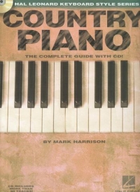 Country Piano The Complete Guide Harrison Bk & Cd Sheet Music Songbook
